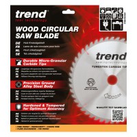 Trend Wood Circular Saw Blade - 254mm x 2.4 kerf x 30 bore 60T