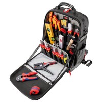 Knipex 22pc Tool Backpack Modular X18 Electrician Set - 00 21 50 E
