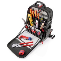 Knipex 17pc Tool Backpack Modular X18 Plumbing Set - 00 21 50 S