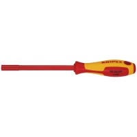 Knipex VDE Insulated Nut Driver 4.0 x 125mm - 98 03 04