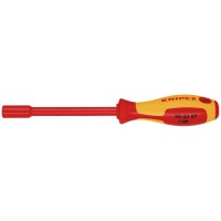 Knipex VDE Insulated Nut Driver 7.0 x 125mm - 98 03 07