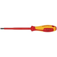Knipex VDE Insulated Slotted Screwdriver 5.5 x 125mm - 98 20 55
