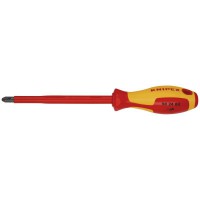 Knipex VDE Insulated Screwdriver PH3 x 150mm - 98 24 03