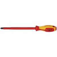 Knipex VDE Insulated Screwdriver PH4 x 200mm - 98 24 04