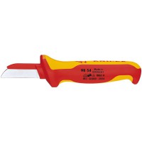 Knipex Fully Insulated Cable Knife 180mm - 98 54 SB