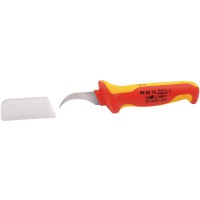 Knipex Fully Insulated Dismantling Knife 180mm - 98 53 13