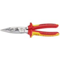 Knipex VDE Electricians Universal Installation Pliers 200mm - 13 86 200 SB
