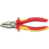 Knipex VDE Fully Insulated Combination Pliers 180mm - 03 08 180 UKSBE