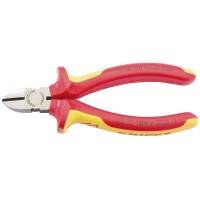 Knipex VDE Fully Insulated Diagonal Side Cutter 140mm - 70 08 140 UKSBE