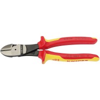 Knipex VDE Fully Insulated High Leverage Diagonal Side Cutters 200mm - 74 08 200 UKSBE