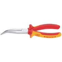 Knipex Angled Long Nose Pliers 200mm - 26 26 200 SB