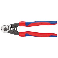 Knipex Forged Wire Rope Cutters with Heavy Duty Handles 190mm - 95 62 190 SB