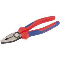 Knipex Combination Pliers with Heavy Duty Handle 200mm - 03 02 200 SBE
