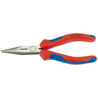 Knipex Long Nose Pliers with Heavy Duty Handles 160mm - 25 02 160 SB