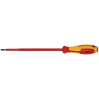 Knipex VDE Insulated Slotted Screwdriver 4.5 x 180mm - 98 21 45