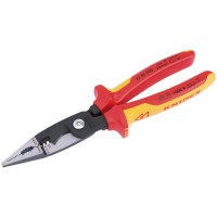 Knipex Fully Insulated Electricians Universal Installation Pliers 200mm - 13 88 200 UKSBE