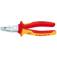 Knipex Fully Insulated Combination Pliers 180mm - 03 06 180 SBE