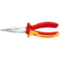 Knipex Fully Insulated Long Nose Pliers 160mm - 25 06 160 SBE