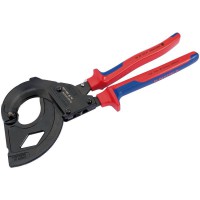 Knipex Ratchet Action Cable Cutter For SWA Cable 315mm - 95 32 315 A