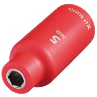 XP1000 5mm VDE Socket 1/4\" Sq Drive - 18653