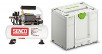 Senco AC4504 Low Noise Compressor 0.33 HP 230 Volt with Festool Systainer