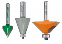 A Guide to Chamfer, Bevel and V Groove Router Cutters