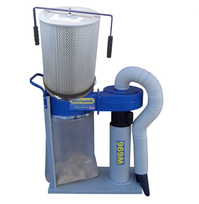 Charnwood W696cf Portable Dust Extractor With Cartridge Filter Package