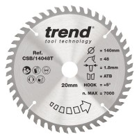 NEW Trend Circular Saw Blades - 140mm Diameter