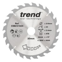 NEW Trend Circular Saw Blades - 216mm Diameter