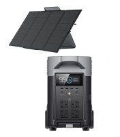 EcoFlow DELTA Pro Portable Power Station 3600Wh with 400W Solar Panel