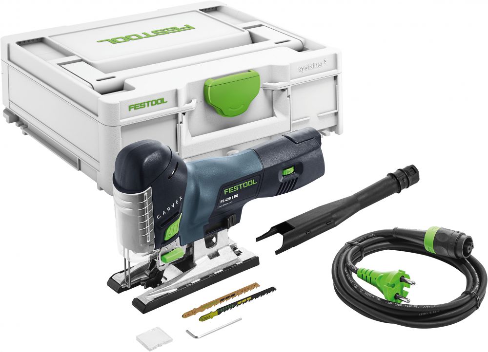 Festool 576178 Pendulum Jigsaw Carvex Ps 420 Ebqplus 240v from