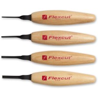 Flexcut 4 Piece Micro Sweep Carving Tool Set - MT300