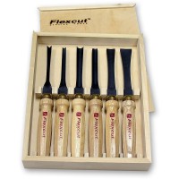 Flexcut 6 Piece Mallet Carving Tool Set - MC150