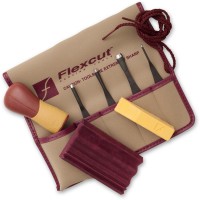 Flexcut 5 Piece Printmaking Carving Tool Set - SK130