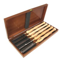 Narex 5 Piece Set Woodturning Chisels - HSS Line Profi - 859410