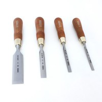 Narex 4 Piece Set Bevel Edge Chisels - Premium Wood Line Plus - 863202