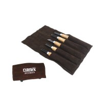 Narex 5 Piece Set Beginners Carving Chisels in Tool Roll - Start - 869300